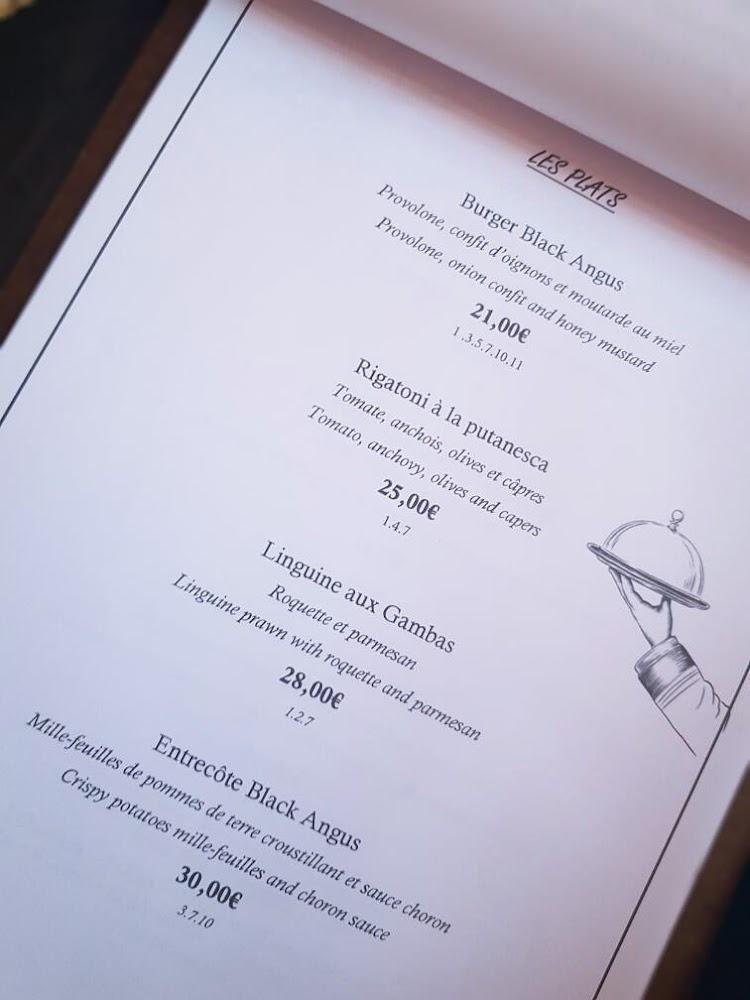 La Table de Mittelwihr - Menu Image 1