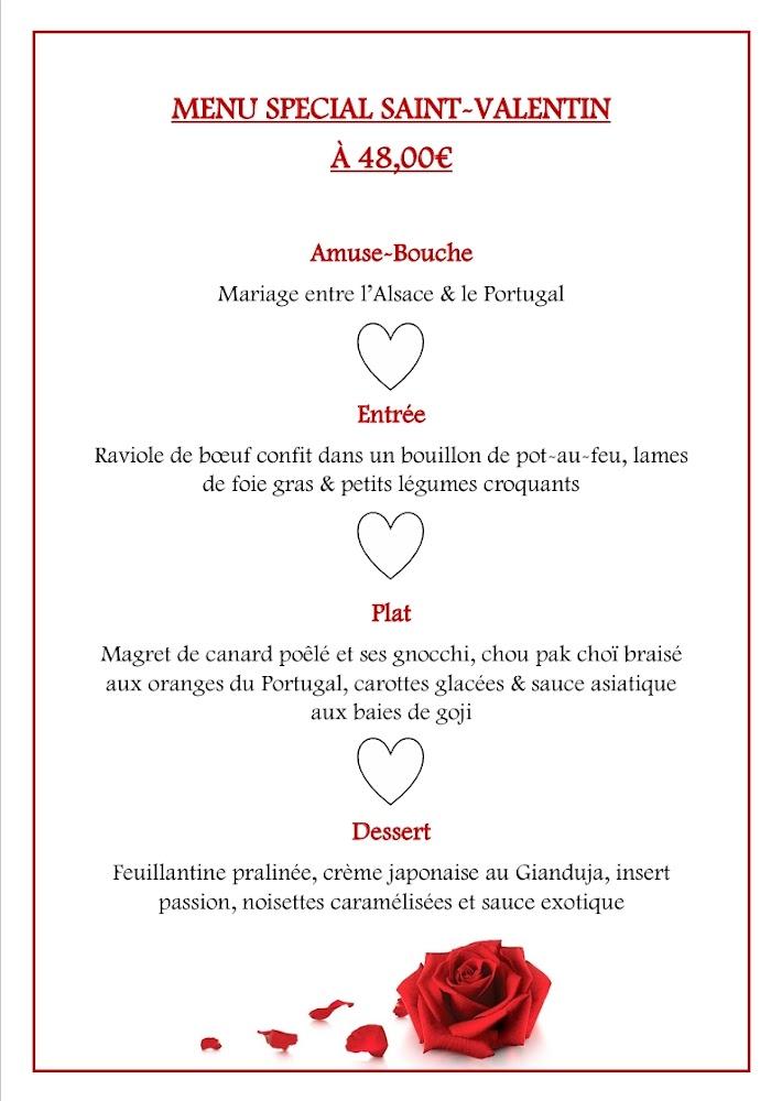 La Table de Mittelwihr - Menu Image 2